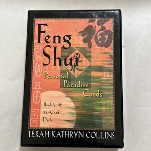 Feng Shui Personal Paradise Cards 54 Tarot Style Card Deck and Booklet Complete
